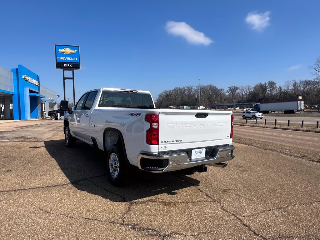 2025 Summit White Chevrolet Silverado LT 4X4 Truck