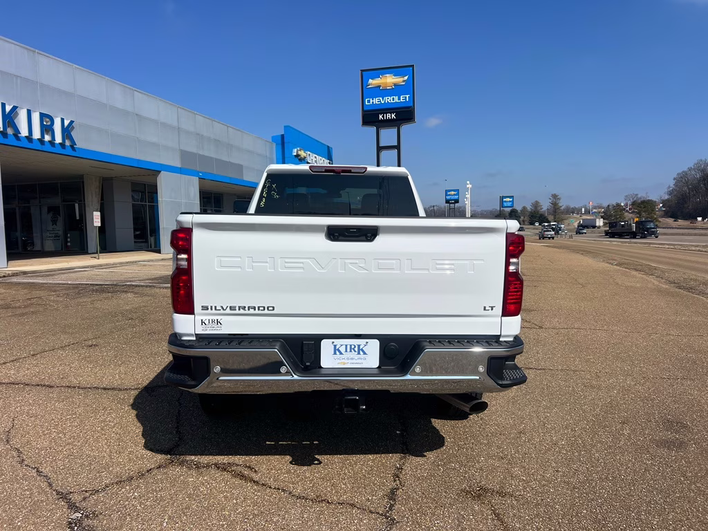 2025 Summit White Chevrolet Silverado LT 4X4 Truck