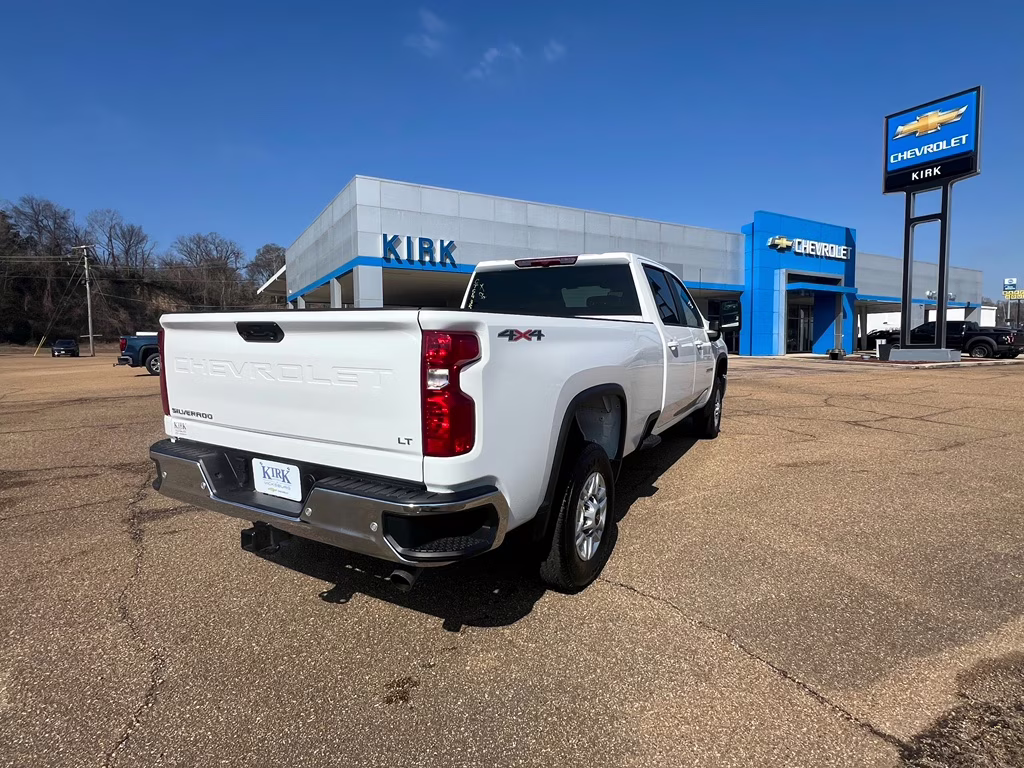 2025 Summit White Chevrolet Silverado LT 4X4 Truck