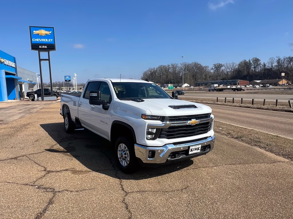 2025 Summit White Chevrolet Silverado LT 4X4 Truck