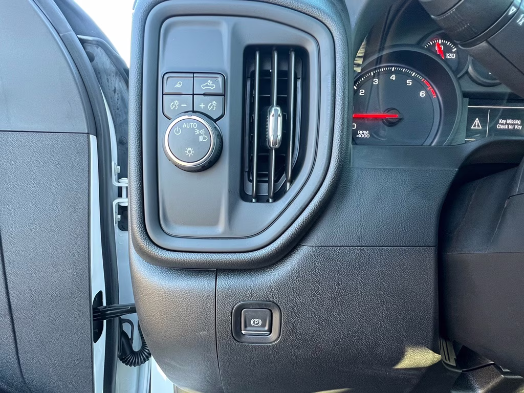 2025 Summit White Chevrolet Silverado Custom RWD Truck