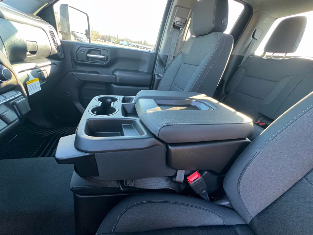 2025 Summit White Chevrolet Silverado Custom RWD Truck