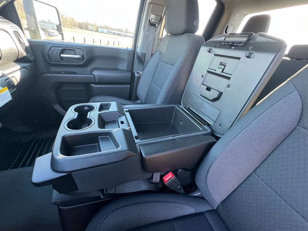 2025 Summit White Chevrolet Silverado Custom RWD Truck