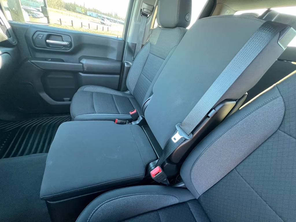 2025 Summit White Chevrolet Silverado Custom RWD Truck