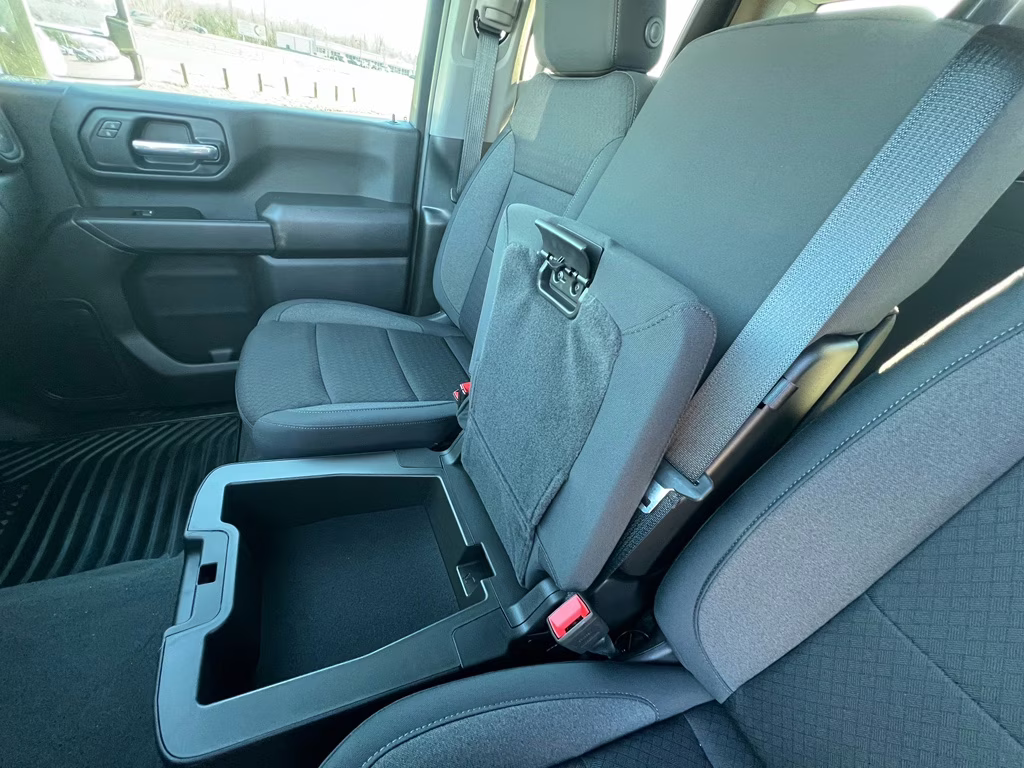 2025 Summit White Chevrolet Silverado Custom RWD Truck