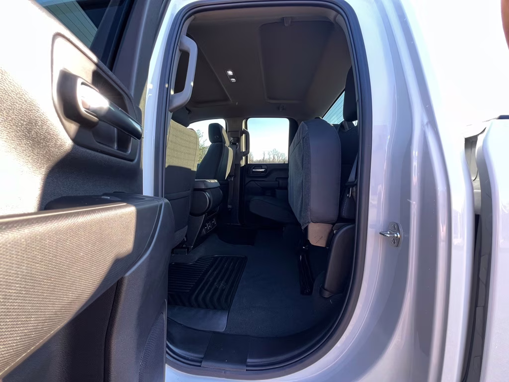 2025 Summit White Chevrolet Silverado Custom RWD Truck