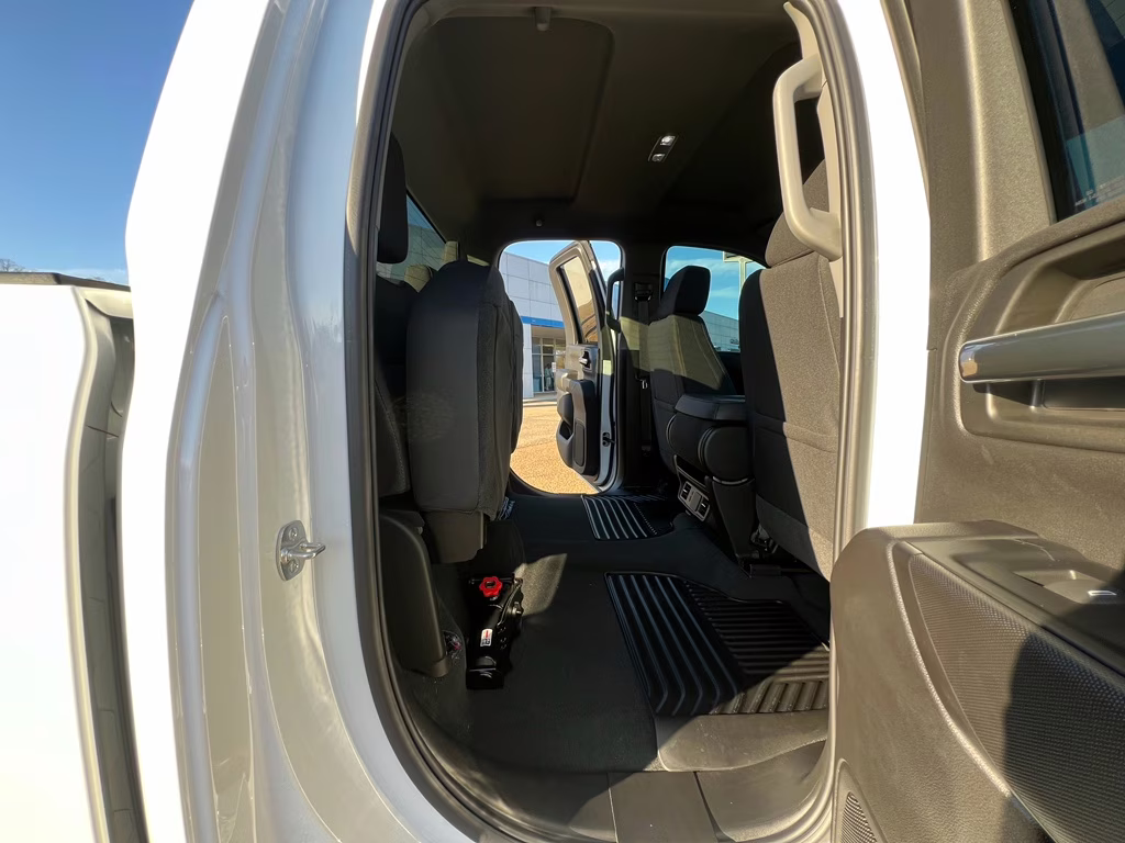 2025 Summit White Chevrolet Silverado Custom RWD Truck