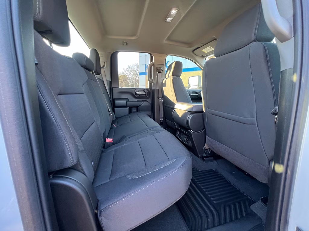 2025 Summit White Chevrolet Silverado Custom RWD Truck