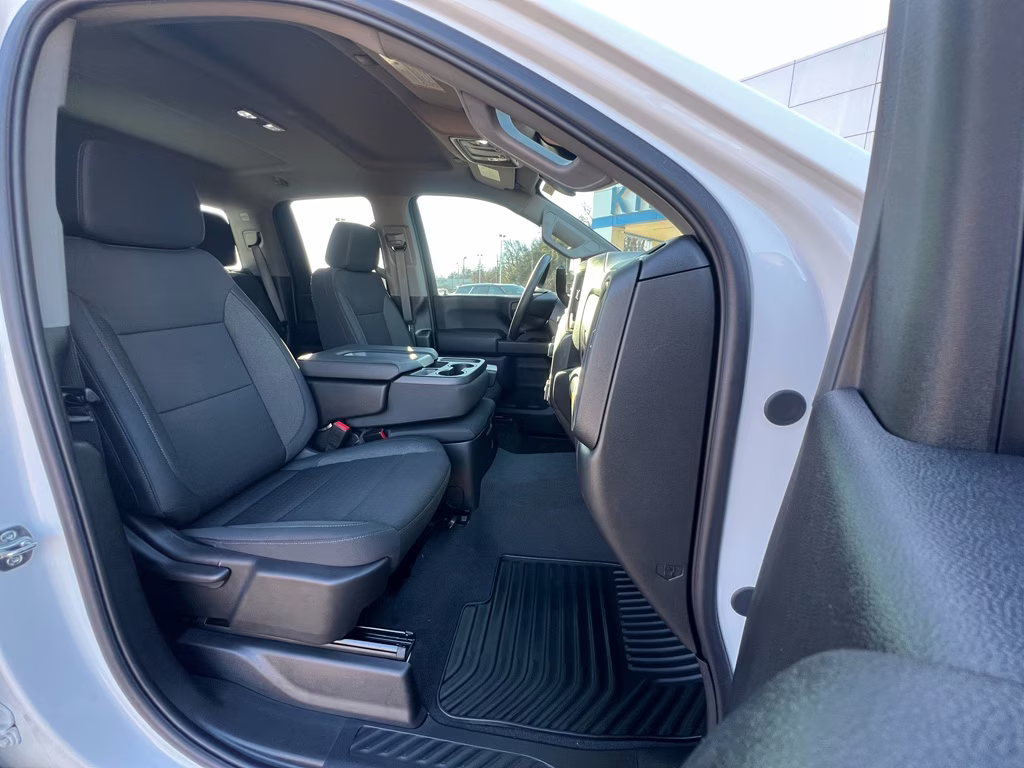 2025 Summit White Chevrolet Silverado Custom RWD Truck