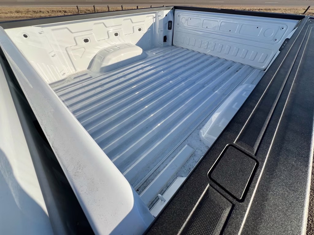 2025 Summit White Chevrolet Silverado Custom RWD Truck