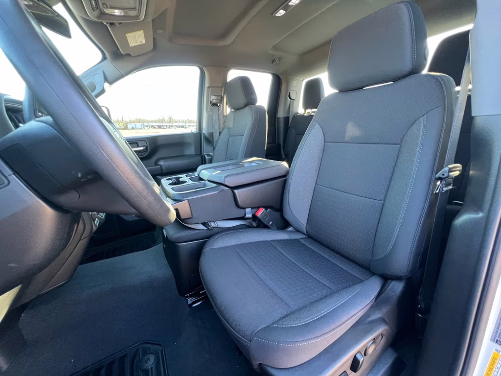 2025 Summit White Chevrolet Silverado Custom RWD Truck
