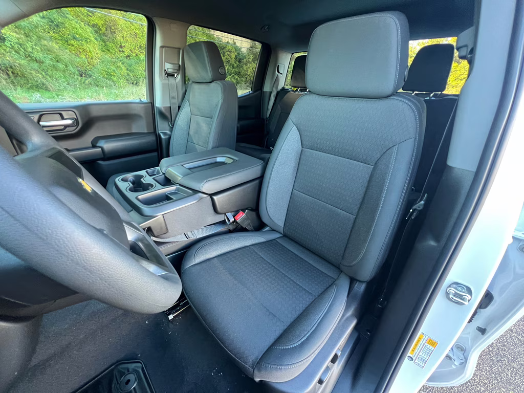 2026 Summit White Chevrolet Silverado Custom 4X4 Truck