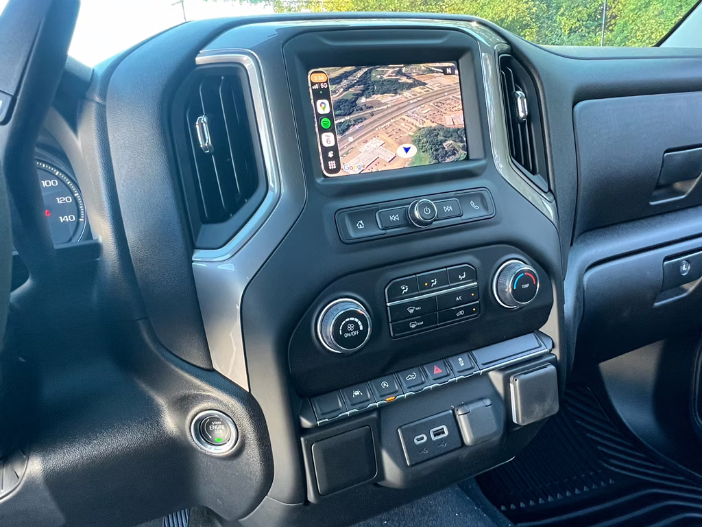 2026 Summit White Chevrolet Silverado Custom 4X4 Truck