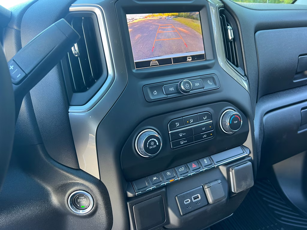 2026 Summit White Chevrolet Silverado Custom 4X4 Truck