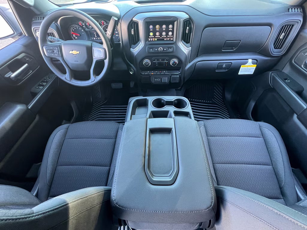 2026 Summit White Chevrolet Silverado Custom 4X4 Truck