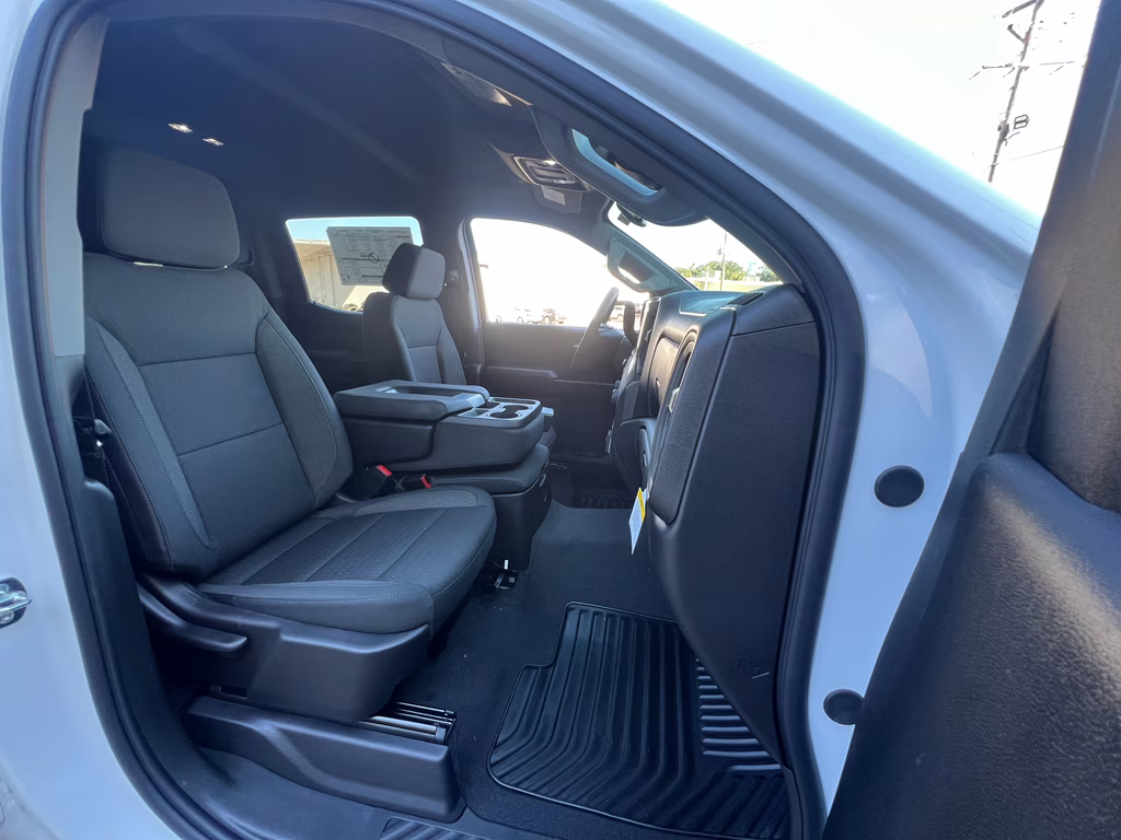 2026 Summit White Chevrolet Silverado Custom 4X4 Truck