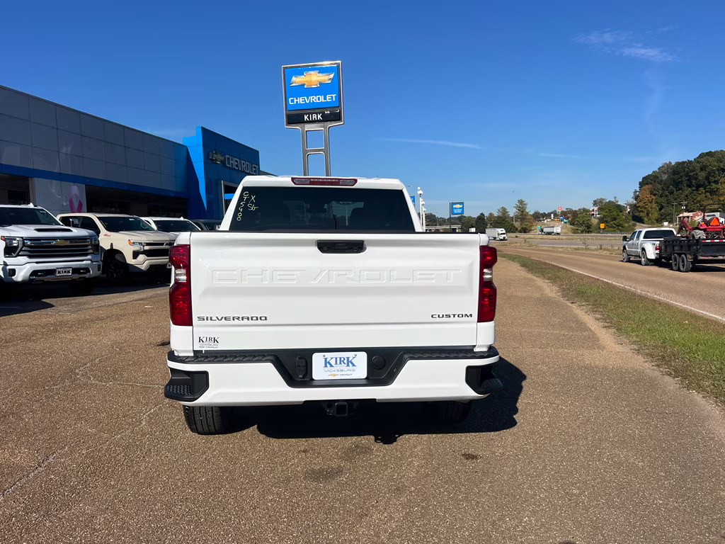 2026 Summit White Chevrolet Silverado Custom 4X4 Truck