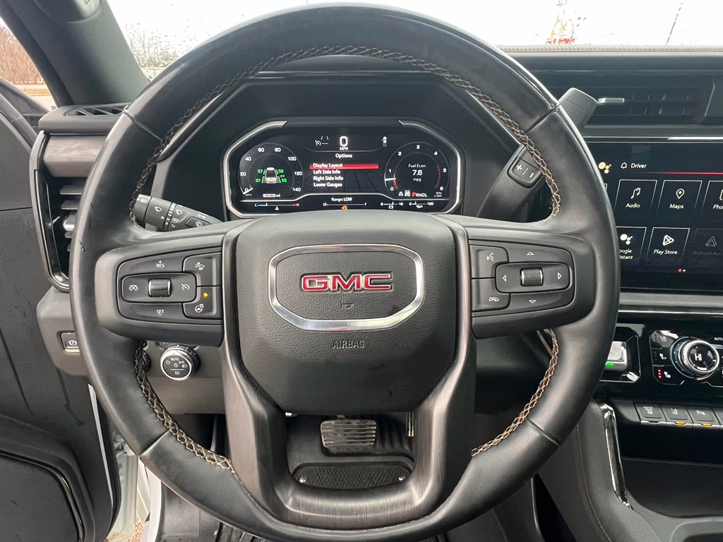 2024 Summit White GMC Sierra AT4 4X4 Truck