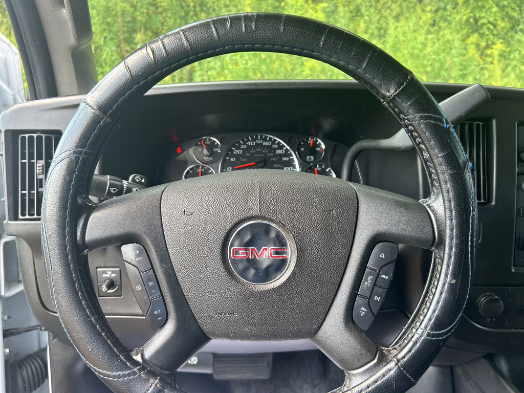 2023 Summit White GMC Savana Work Van RWD Van