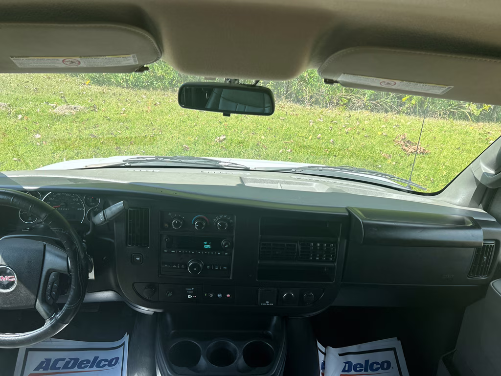 2023 Summit White GMC Savana Work Van RWD Van