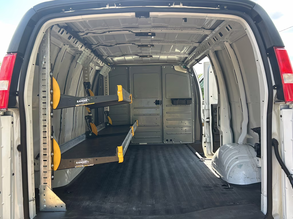 2023 Summit White GMC Savana Work Van RWD Van