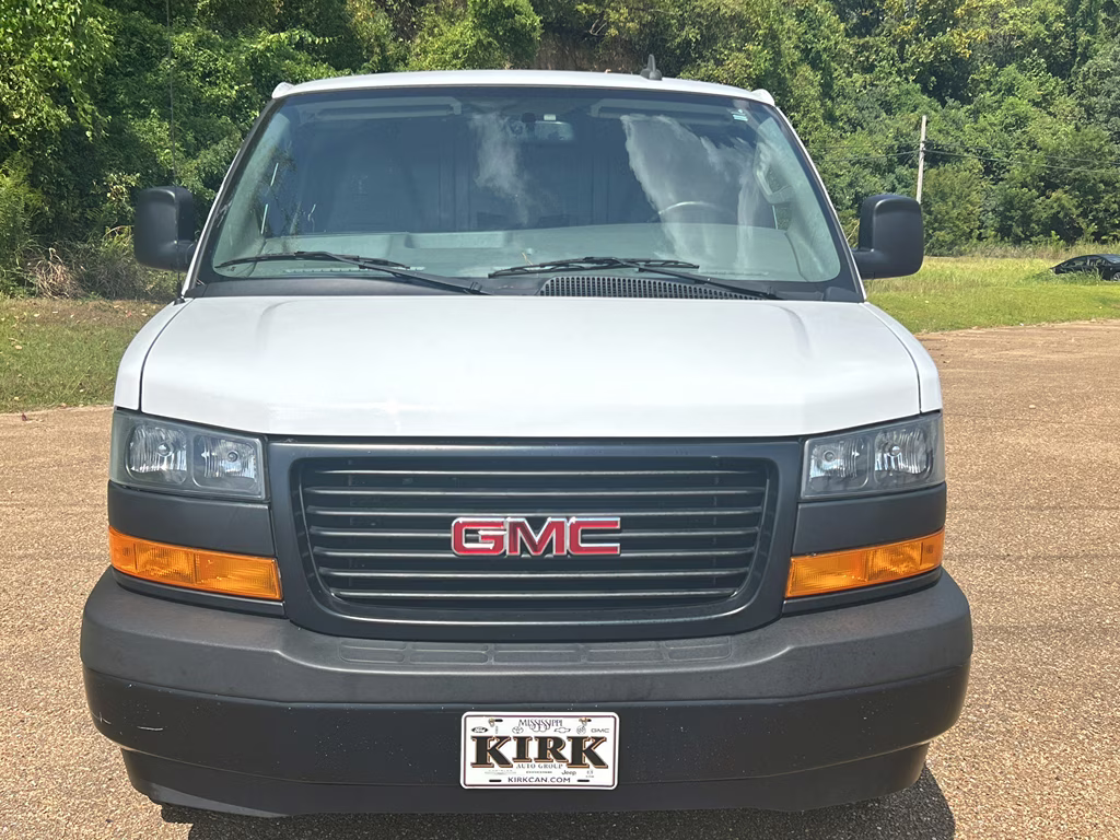 2023 Summit White GMC Savana Work Van RWD Van