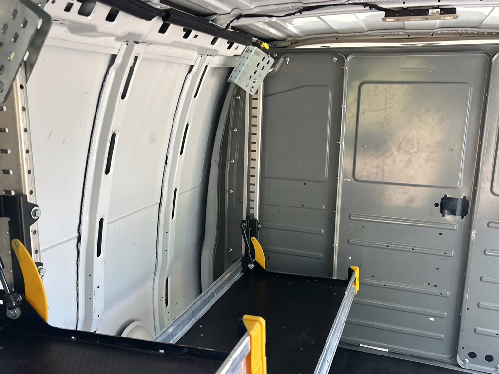 2023 Summit White GMC Savana Work Van RWD Van