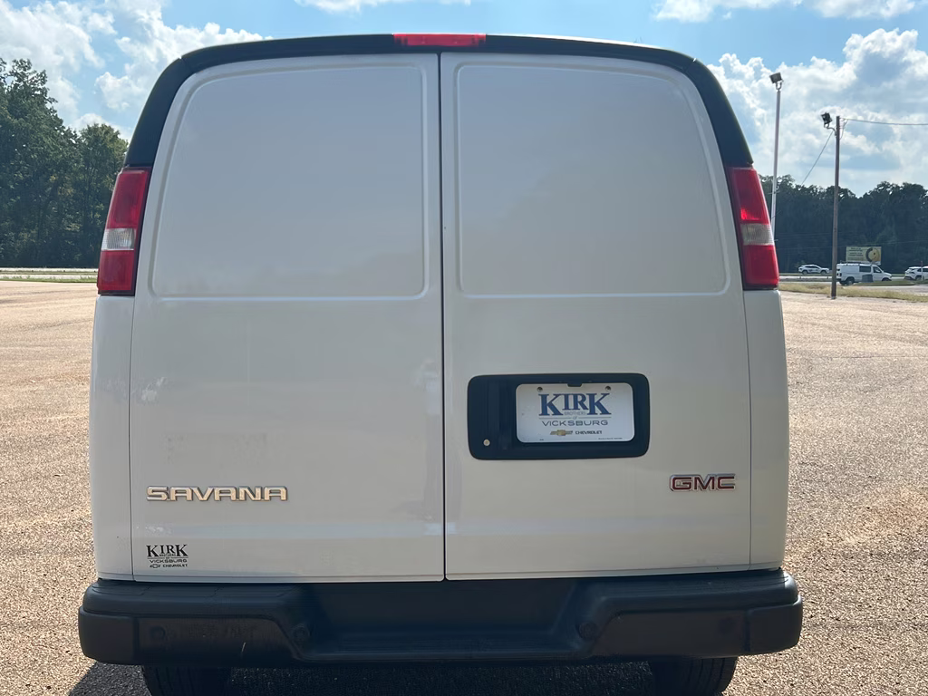 2023 Summit White GMC Savana Work Van RWD Van