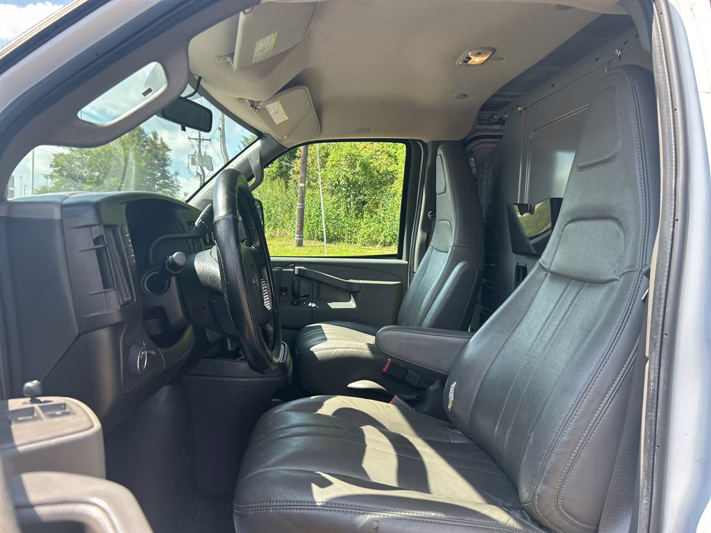 2023 Summit White GMC Savana Work Van RWD Van