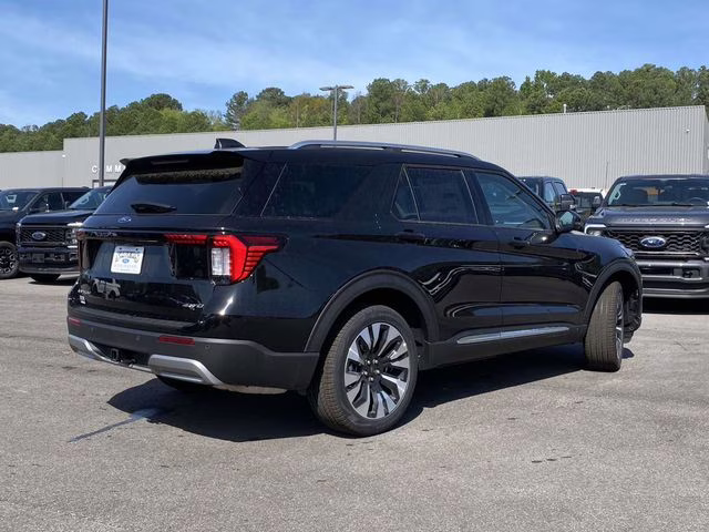 2026 Black Metallic Ford Explorer Platinum 4X4 SUV