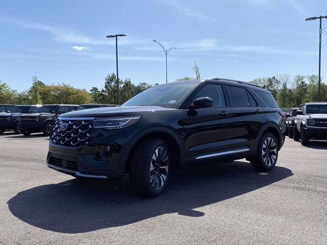 2026 Black Metallic Ford Explorer Platinum 4X4 SUV