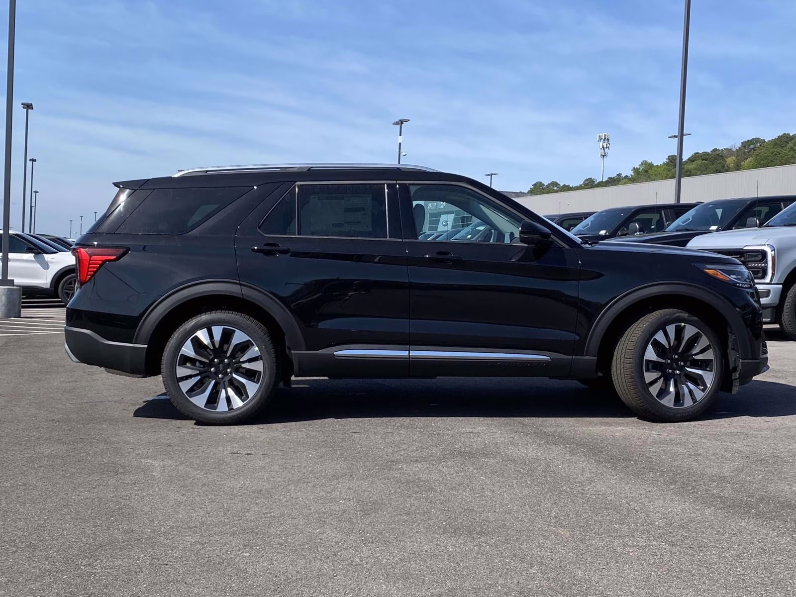 2026 Black Metallic Ford Explorer Platinum 4X4 SUV