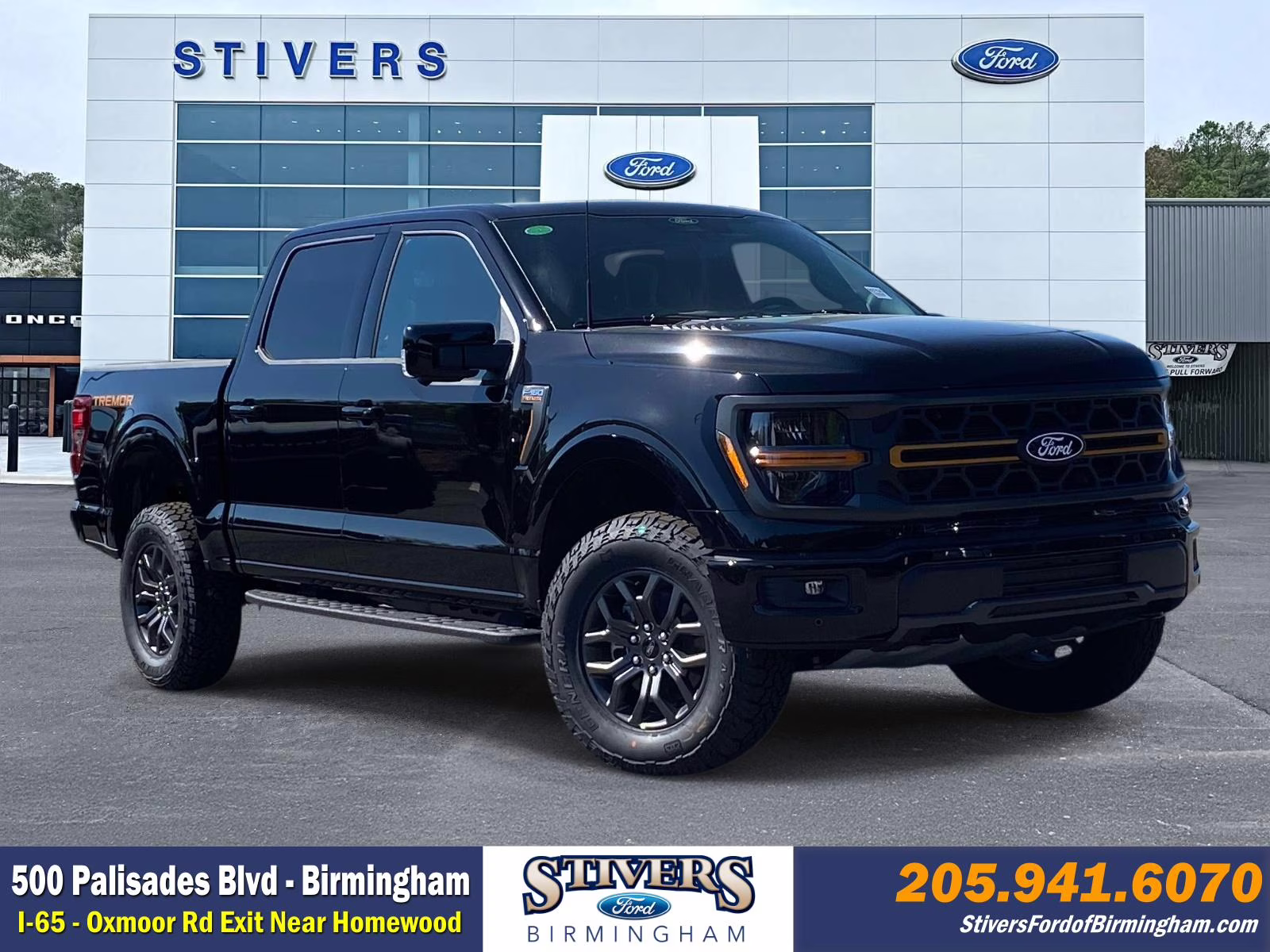 2026 Black Metallic Ford F-150 Tremor 4X4 Truck