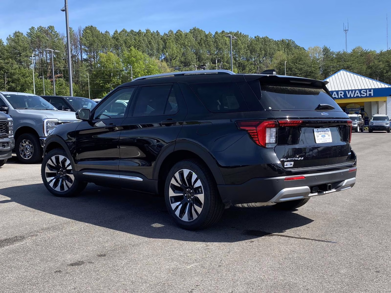 2026 Black Metallic Ford Explorer Platinum 4X4 SUV