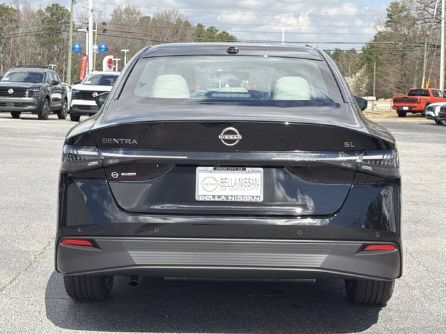 2026 Super Black Nissan Sentra SL FWD Sedan