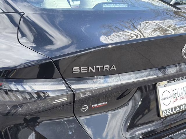 2026 Super Black Nissan Sentra SL FWD Sedan
