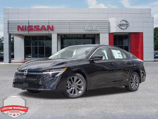 2026 Super Black Nissan Sentra SL FWD Sedan
