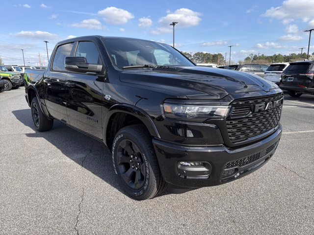 2026 Diamond Black Crystal Pearlcoat Ram 1500 Big Horn 4X4 Truck