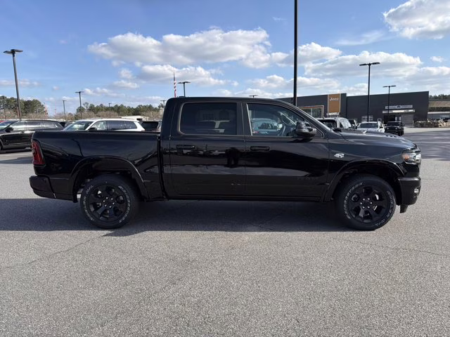 2026 Diamond Black Crystal Pearlcoat Ram 1500 Big Horn 4X4 Truck