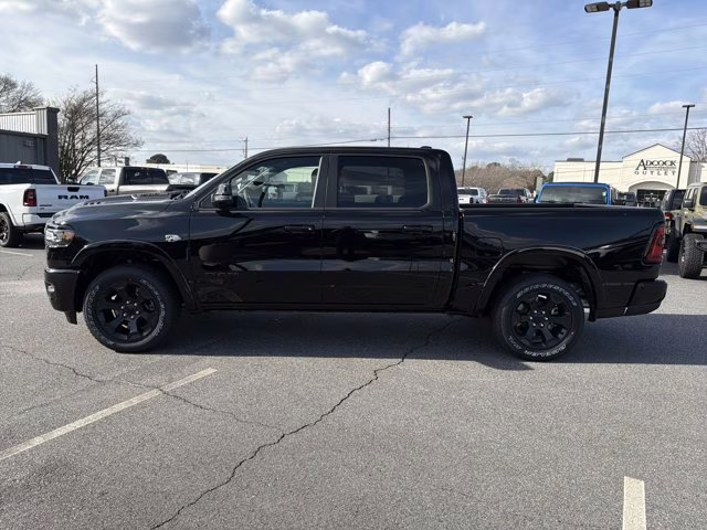 2026 Diamond Black Crystal Pearlcoat Ram 1500 Big Horn 4X4 Truck