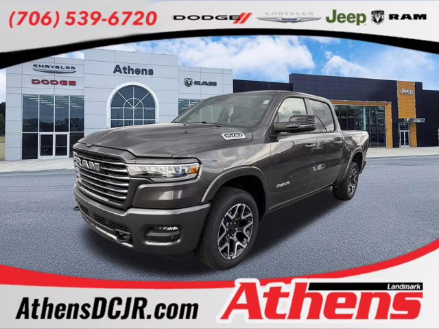 2026 Granite Crystal Metallic Clearcoat Ram 1500 Laramie 4X4 Truck