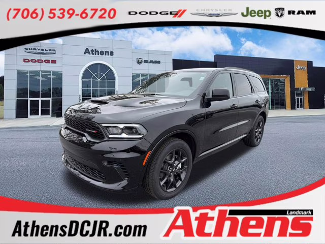 2026 DB Black Clearcoat Dodge Durango GT HEMI V8 AWD SUV