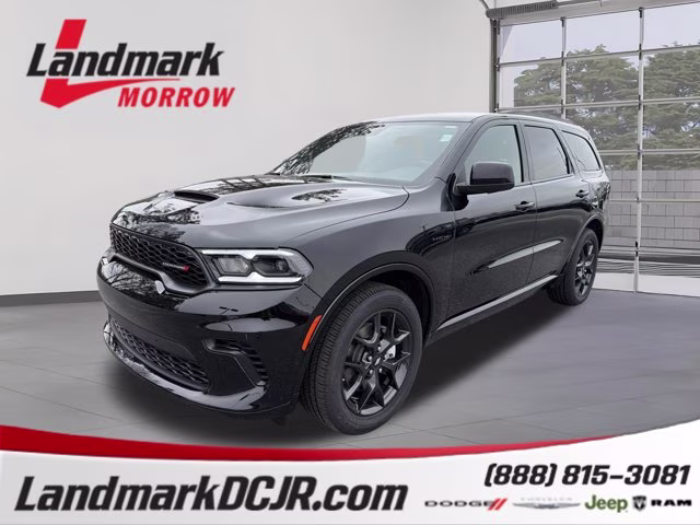 2026 DB Black Clearcoat Dodge Durango GT HEMI V8 AWD SUV