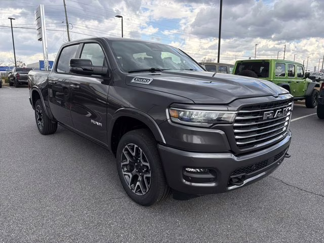 2026 Granite Crystal Metallic Clearcoat Ram 1500 Laramie 4X4 Truck