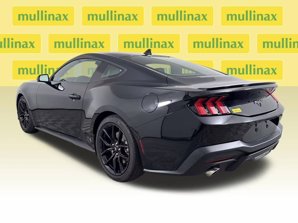 2025 Shadow Black Ford Mustang EcoBoost Premium RWD Coupe