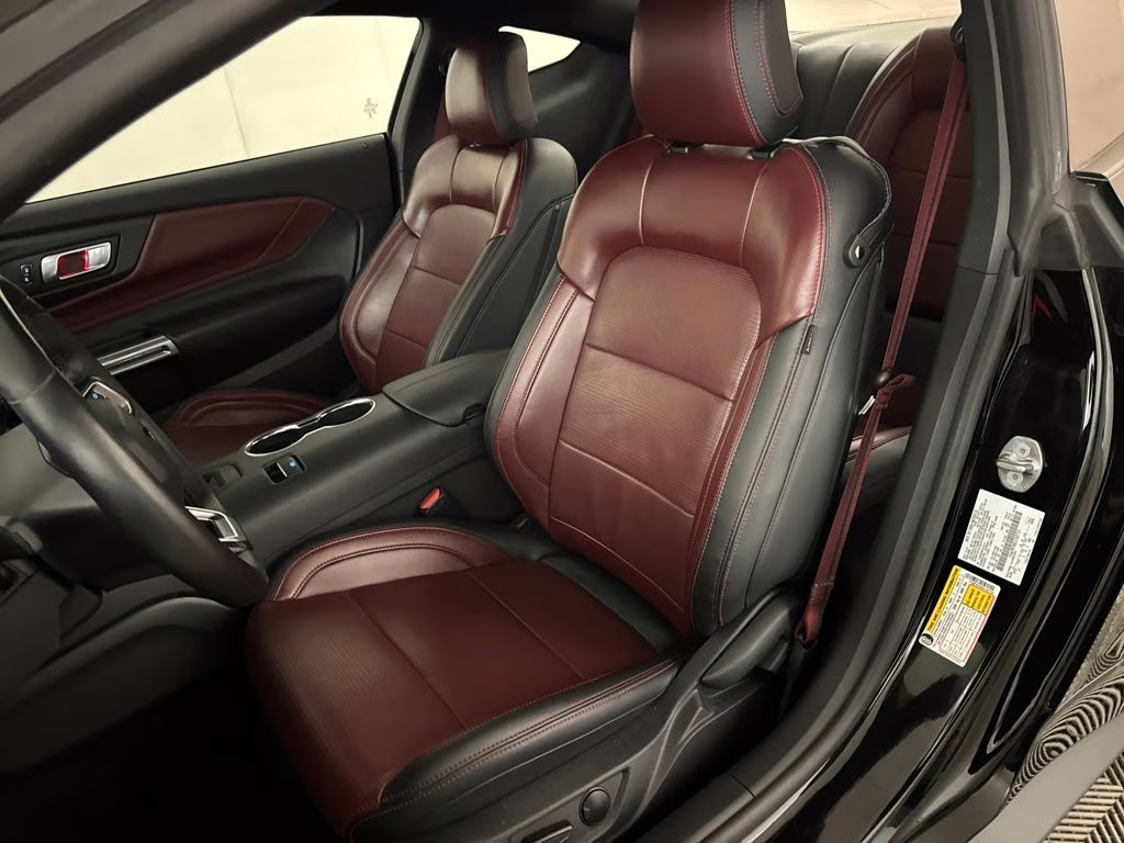 2025 Shadow Black Ford Mustang EcoBoost Premium RWD Coupe