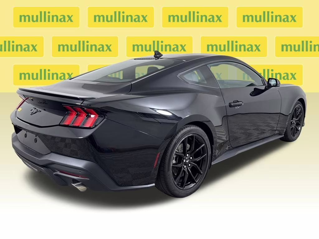 2025 Shadow Black Ford Mustang EcoBoost Premium RWD Coupe