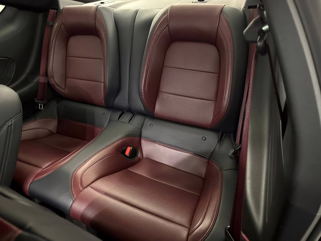 2025 Shadow Black Ford Mustang EcoBoost Premium RWD Coupe