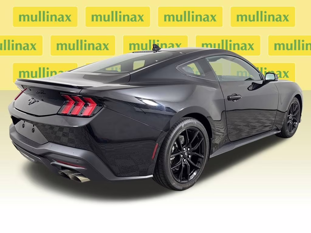 2025 Shadow Black Ford Mustang EcoBoost Premium RWD Coupe