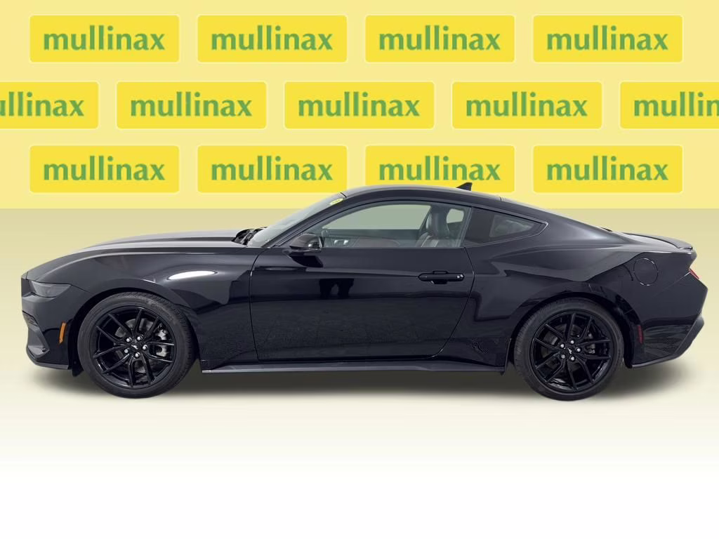 2025 Shadow Black Ford Mustang EcoBoost Premium RWD Coupe